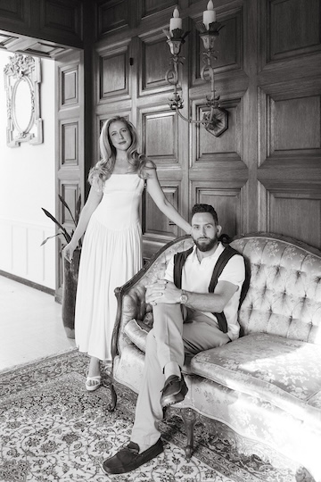Bridal styling by Sam Ruiz with Gabriela Artigas jewelry — Etienne Estate, Los Angeles