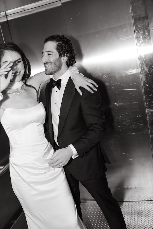Lihi Hod bridal gown styled by Sam Ruiz — Skirball Cultural Center, Los Angeles