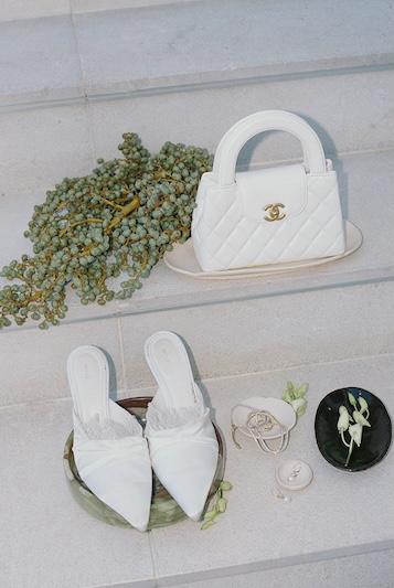 Chanel bridal accessories styled by Sam Ruiz — Son Bunyola, Mallorca