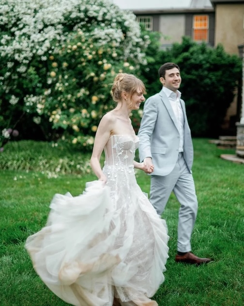 Eisen Stein bridal gown styled by Sam Ruiz — K+S Spring Wedding, Glenstone