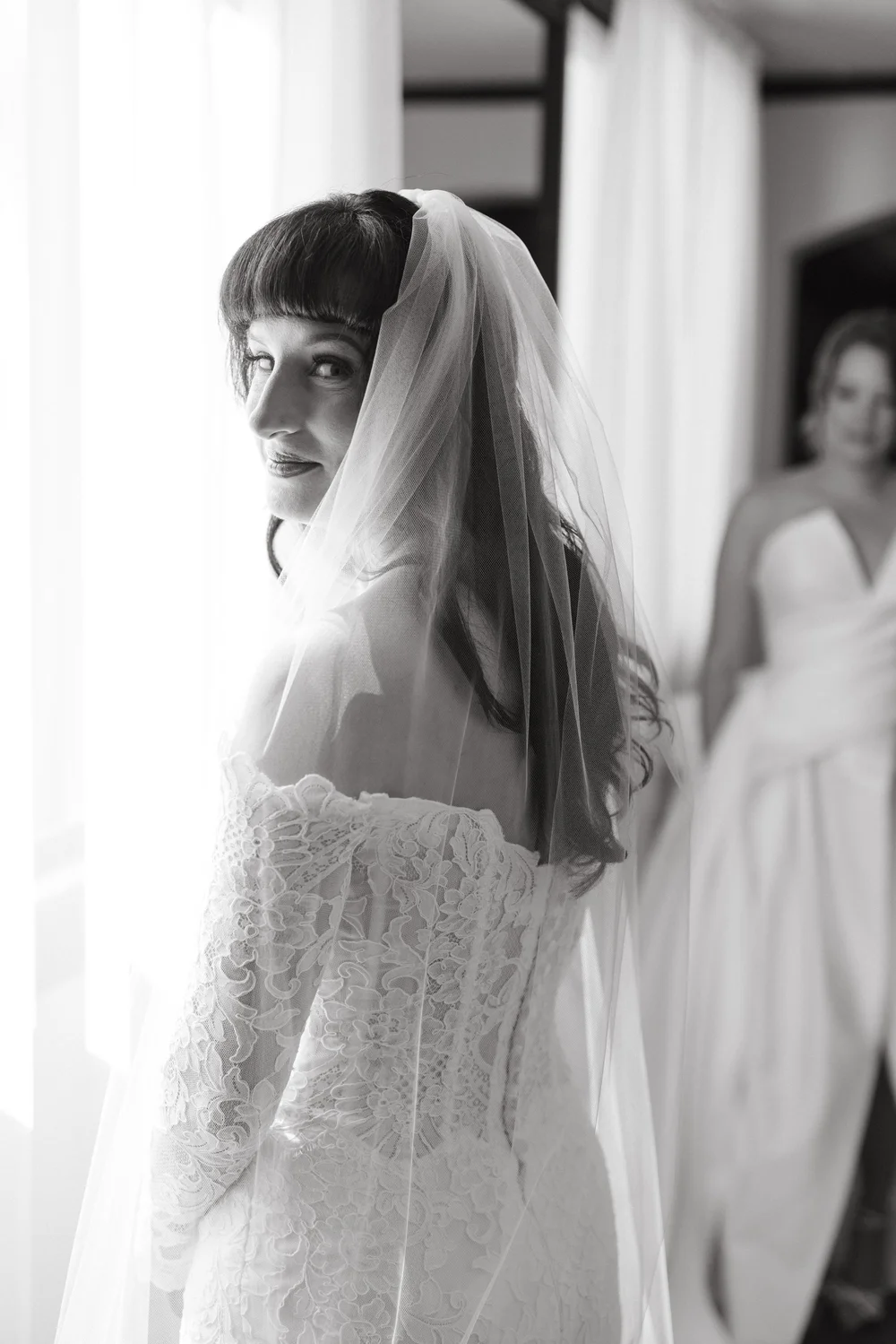 Lihi Hod bridal gown styled by Sam Ruiz — Maximalist LGBTQ Wedding, Los Angeles