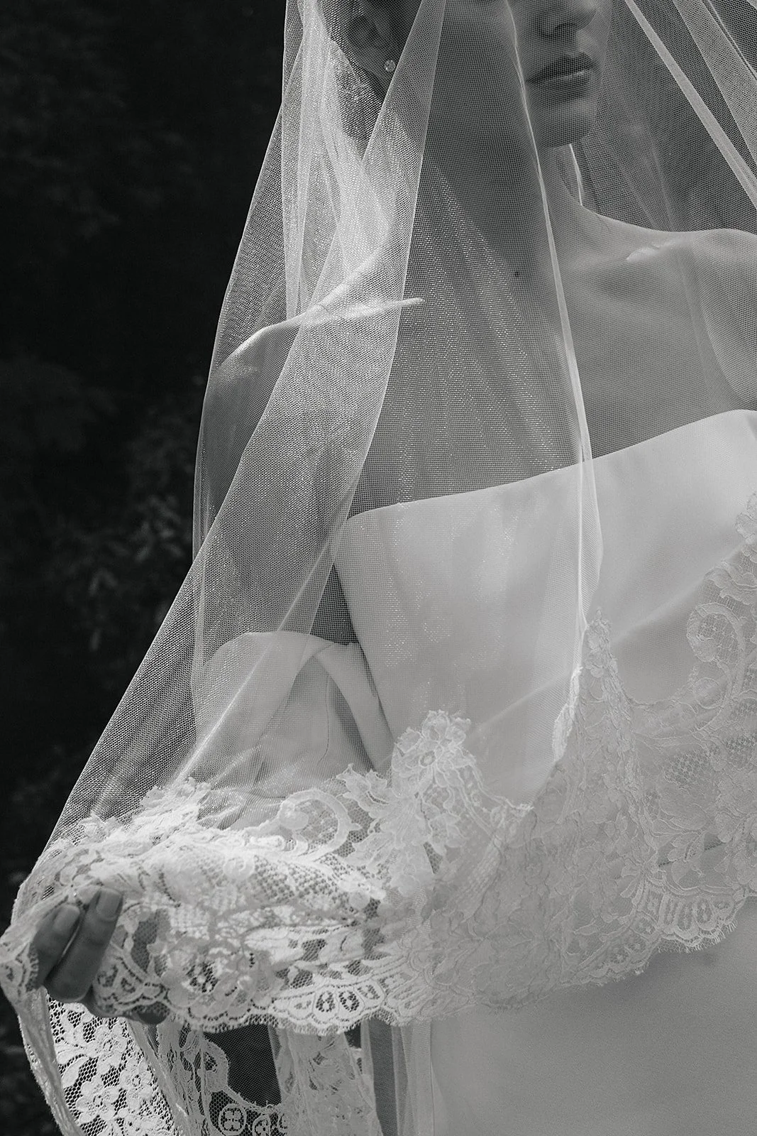 Editorial — Immersed Education veil detail