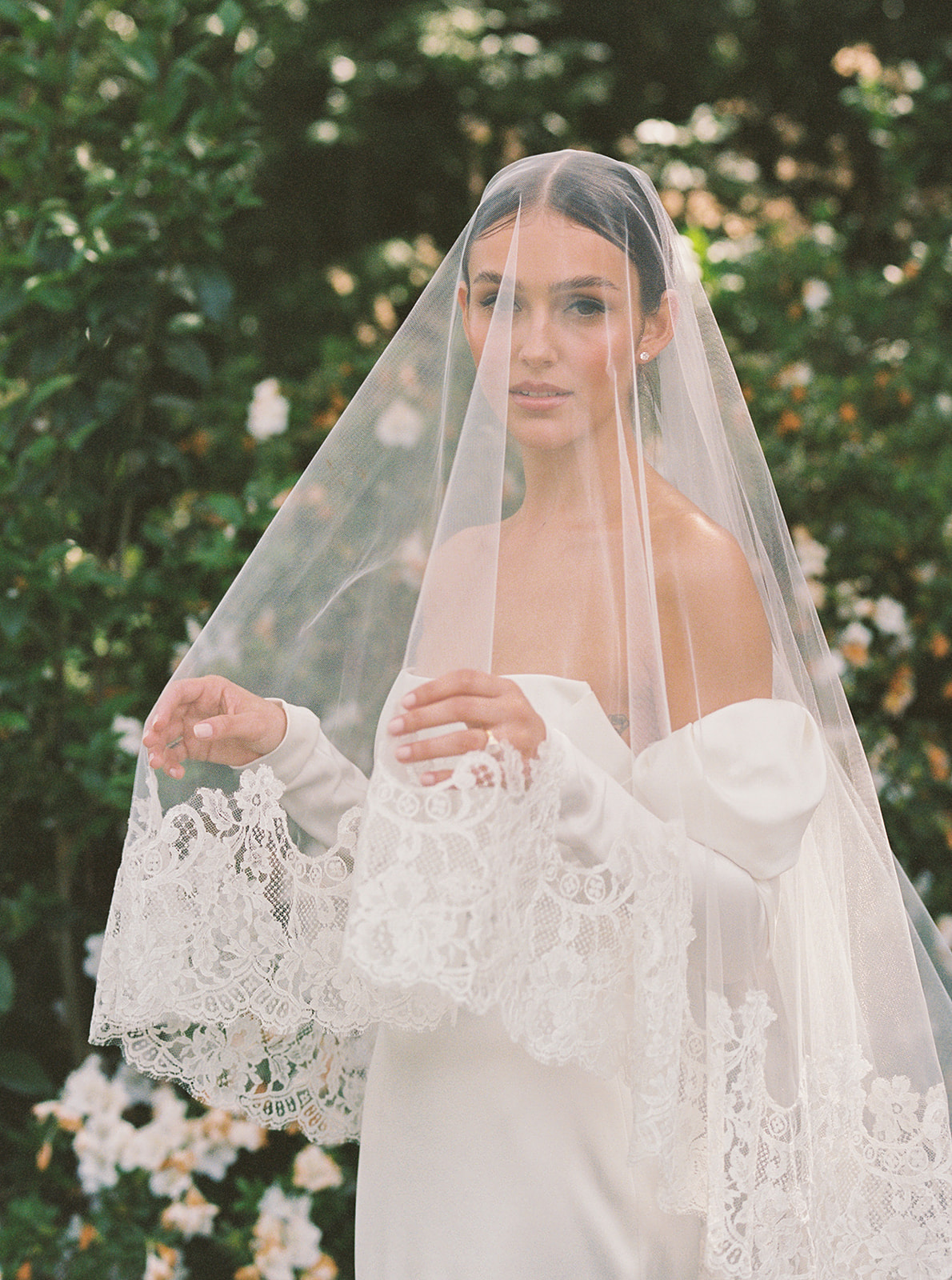 Bridal fashion styling by Sam Ruiz — destination wedding